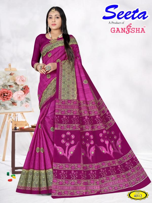 Ganesha Seeta Vol-04 – Cotton Sarees